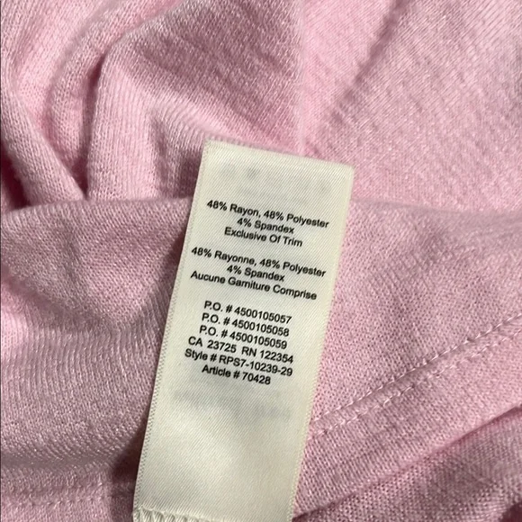 Aritzia Soft Pink Short Sleeve Tee - Picture 4 of 5